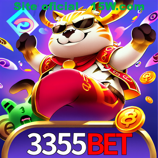 Imagem promocional da 3355Bet mostrando a plataforma e suas vantagens